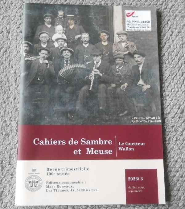 Cahiers de Sambre & Meuse 2023 / 3 - Namur Floreffe Waulsort, Enlèvement, Utilisé