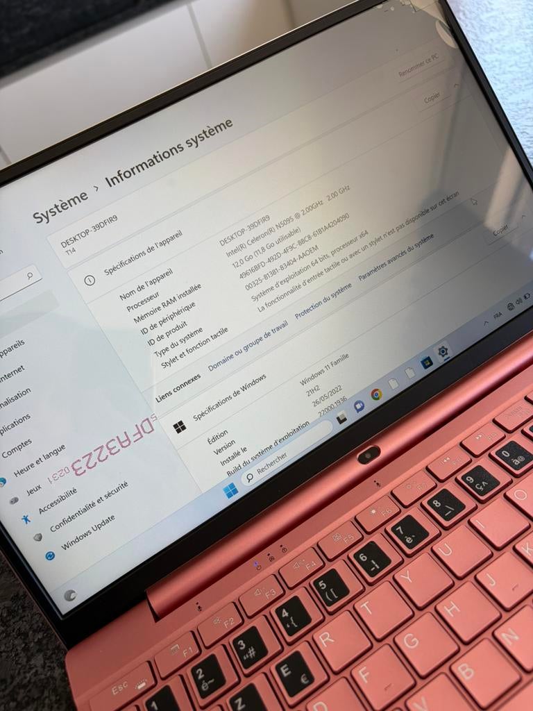 Pc Portable Toposh, Enlèvement ou Envoi, Utilisé