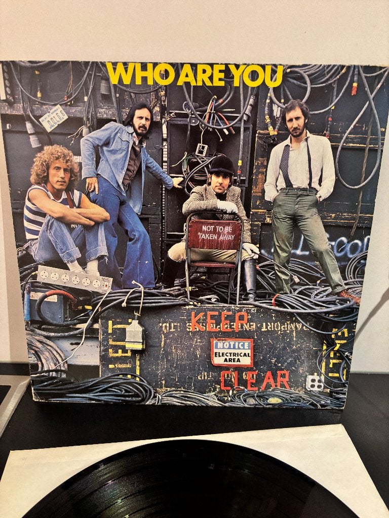 LP - The Who - Qui êtes-vous, Pop rock, Enlèvement ou Envoi, Utilisé, Housse de protection extérieure