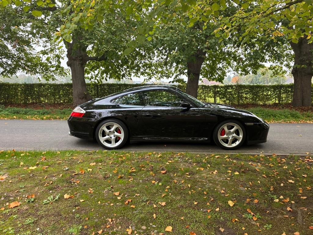 Porsche 996 4s, Automaat, Zwart, Zwart, Leder