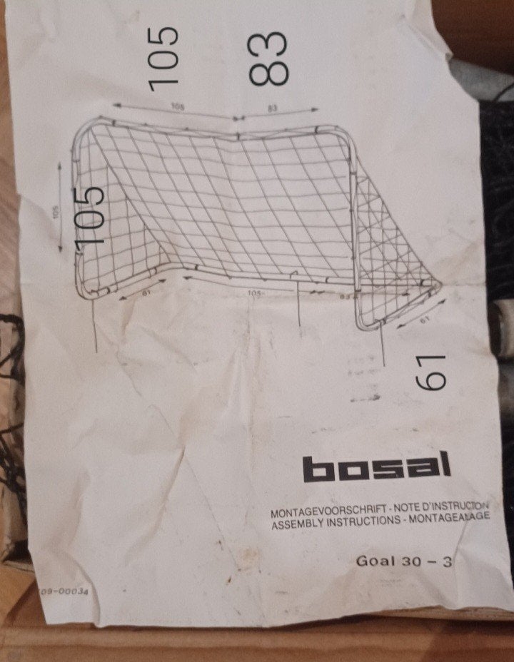 Goal  voetbal, Sport en Fitness, Voetbal, Ophalen, Gebruikt, Overige typen