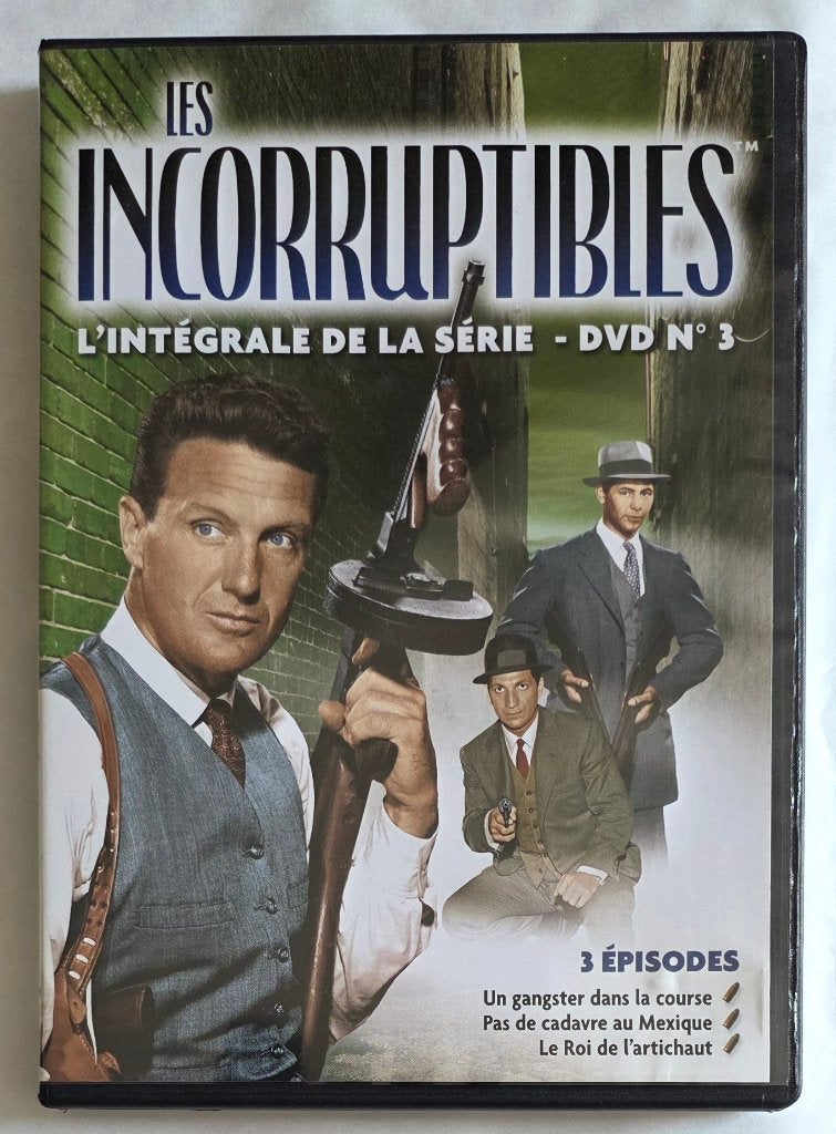 Les Incorruptibles (3 épisodes) comme neuf, Ophalen of Verzenden, Zo goed als nieuw