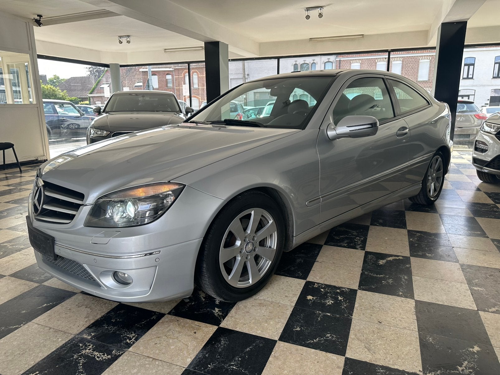 Mercedes-Benz CLC CLC 220 CDI Coupe Sport, Auto's, Mercedes-Benz, 4 zetels, CLC, 4 cilinders, Leder