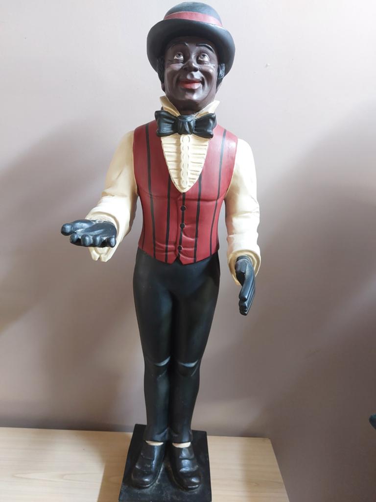 Butler beeld, Ophalen, Hout, Beeld