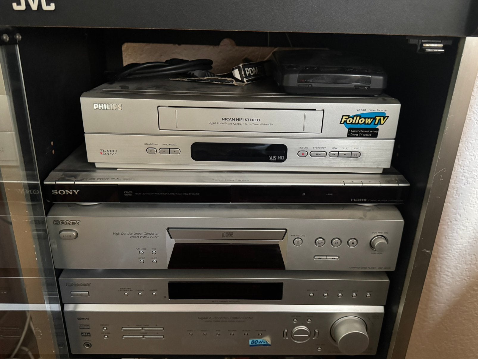 Sony CD, Receiver, dvdsnd video Philips, Enlèvement, Comme neuf, Philips