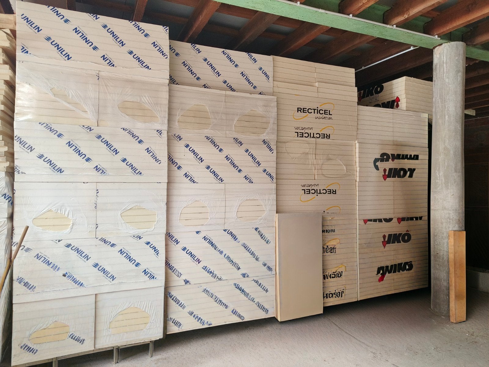 Grand lot d'isolant pour toitures plates 6 cm — 800,64 m² —, Enlèvement, Comme neuf