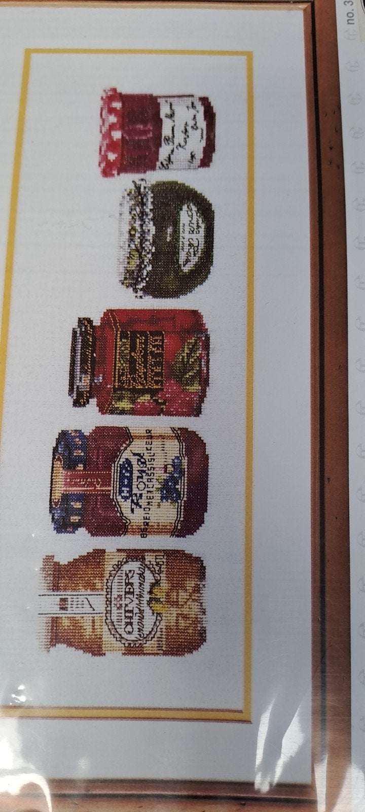 compleet kruisjessteek pakket van DMC, Hobby en Vrije tijd, Ophalen of Verzenden, Nieuw, Handborduren, Borduurpakket