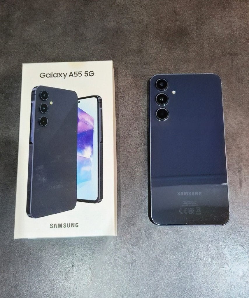 Samsung Galaxy A55 5G – 256GB!!, Ophalen, Gebruikt, Blauw, Galaxy A