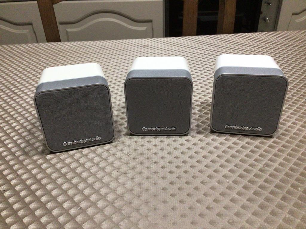 Cambridge Audio Minx min 12 3 stuks, Audio, Tv en Foto, Luidsprekerboxen, Ophalen, Zo goed als nieuw