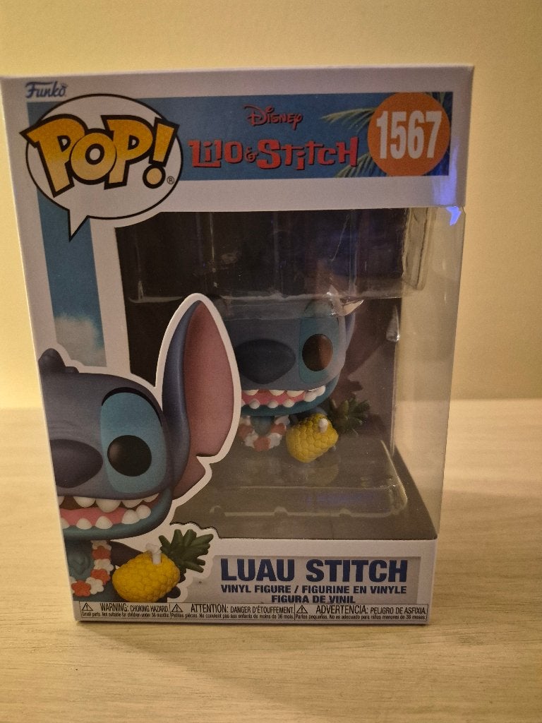 Figurine Funko Pop Disney Lilo & Stitch Luau Stitch, Enlèvement ou Envoi, Neuf