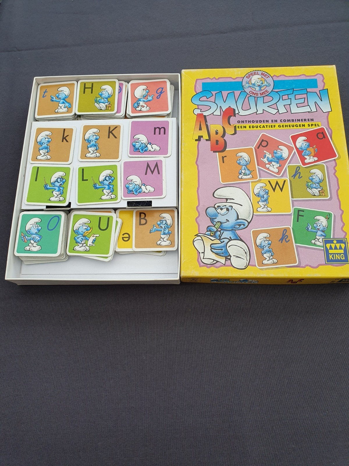 smurfen ABC onthouden en combineren, Enlèvement, Utilisé