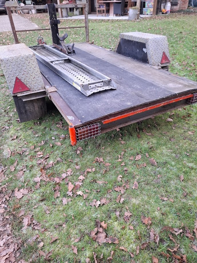 Aanhangwagen Motortransport, Ophalen