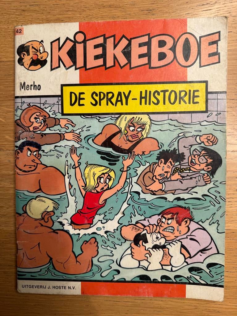 Kiekeboe nr 42 1e druk, Enlèvement ou Envoi, Comme neuf, Comics, Europe