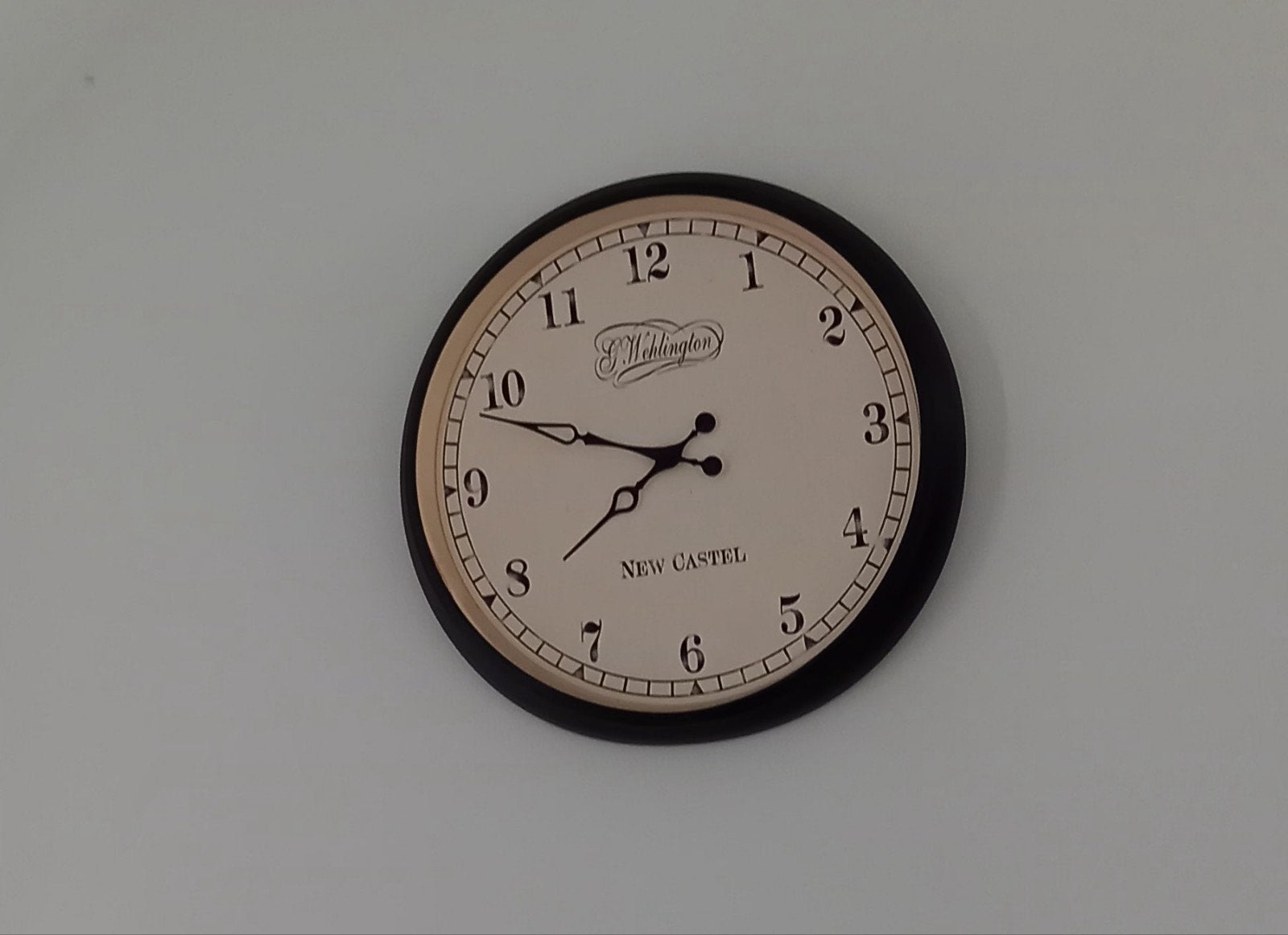 Wandklok., Maison & Meubles, Accessoires pour la Maison | Horloges, Enlèvement, Comme neuf, Analogique, Horloge murale
