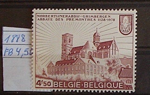 Belgique   1888  **/mnh, Timbres & Monnaies, Timbres | Europe | Belgique, Neuf, Non oblitéré, Gomme originale, Envoi