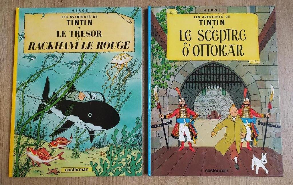 Franstalige strips Kuifje ( Les aventures de Tintin ), Boeken, Ophalen of Verzenden