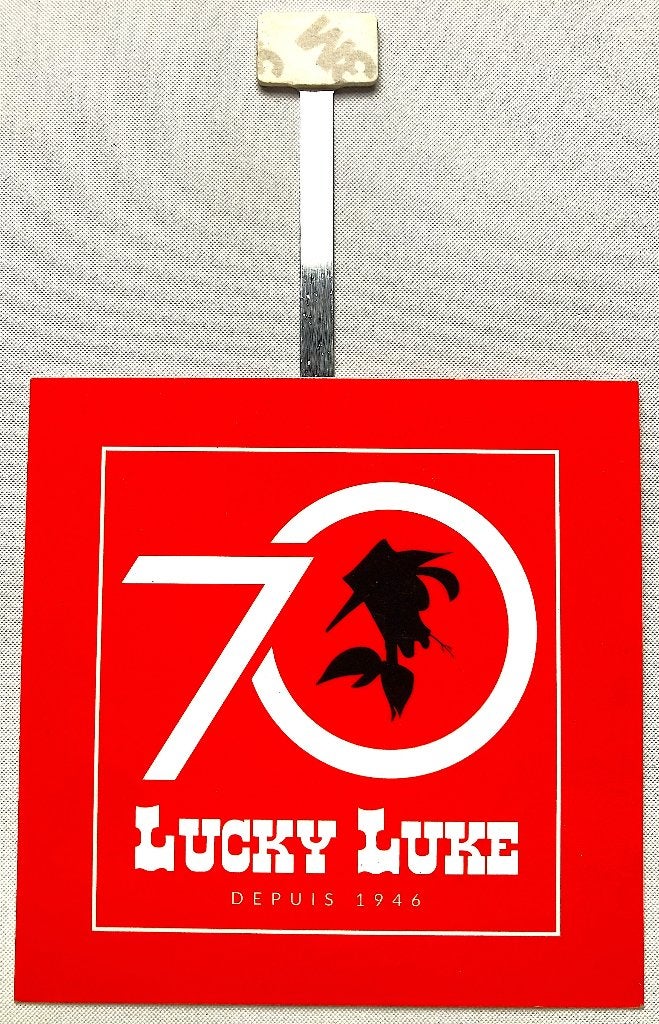 Lucky Luke Morris présentoir 70 Ans, Neuf, Une BD, Morris, Envoi