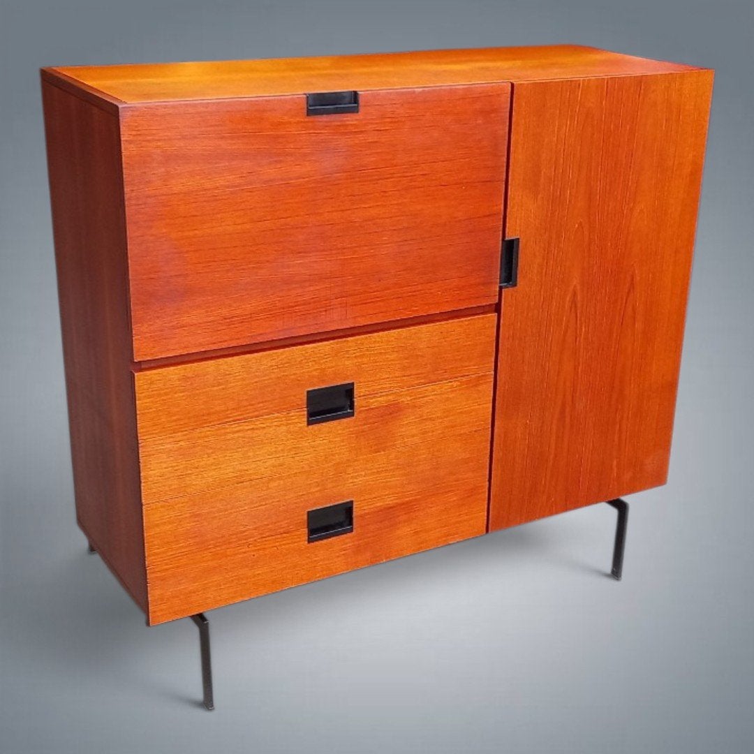 Dressoir Vintage dressoir Secretary Cees Braakman jaren 50, Ophalen