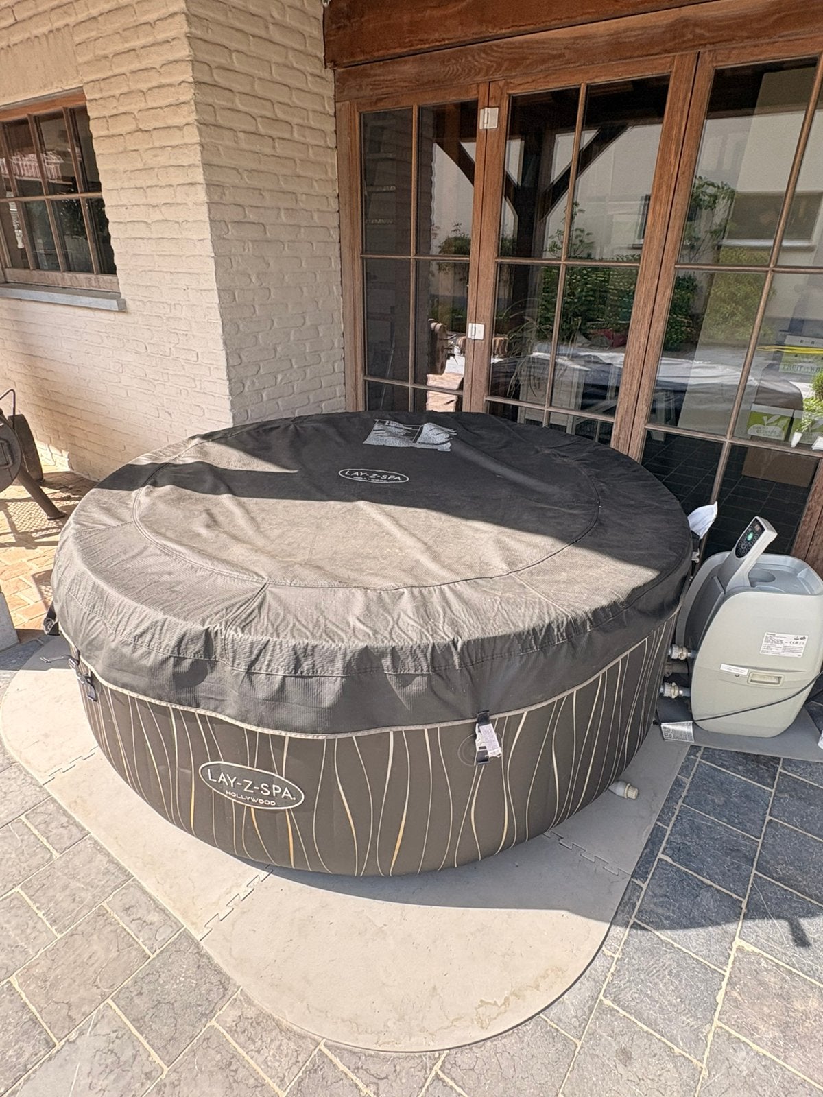 Bestway Lay-Z-Spa Hollywood Compleet, Ophalen, Zo goed als nieuw, Filter, Opblaasbaar