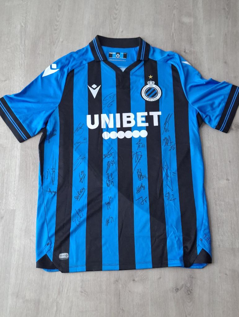 Gesigneerd shirt - Club Brugge - Seizoen 2022/2023, Sport en Fitness, Voetbal, Maat M, Ophalen of Verzenden, Nieuw, Shirt