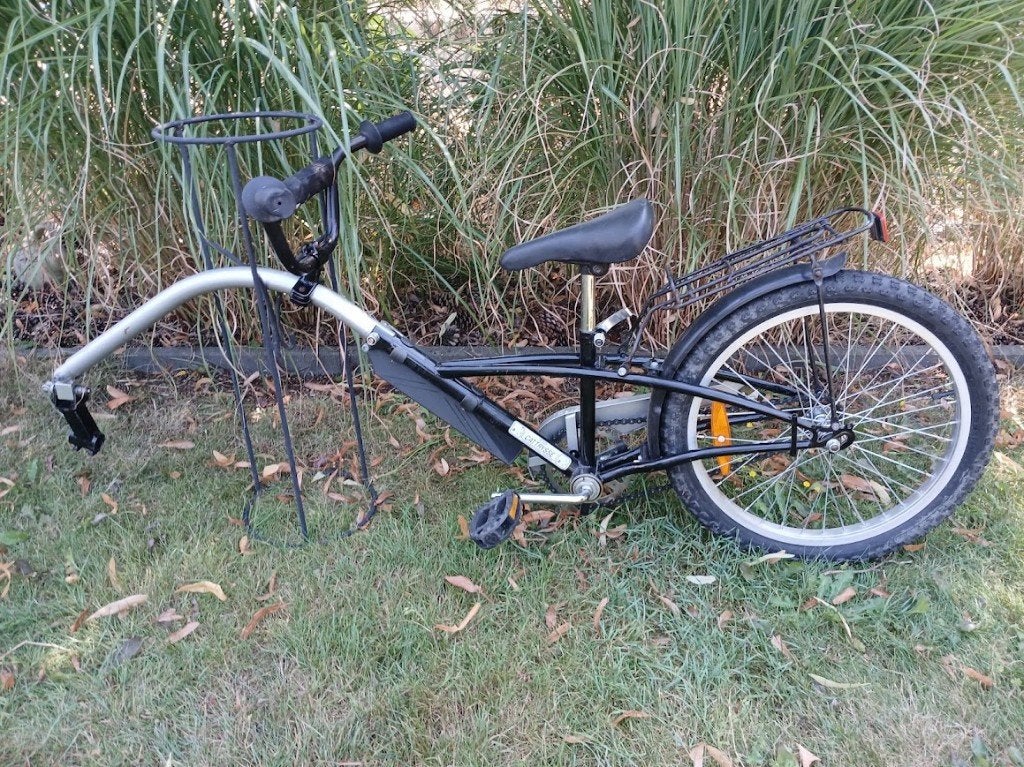 Mooie Vantly aanhangfiets inclusief koppelstuk, Fietsen en Brommers, Ophalen, Gebruikt, Aanhangfiets, Vantly
