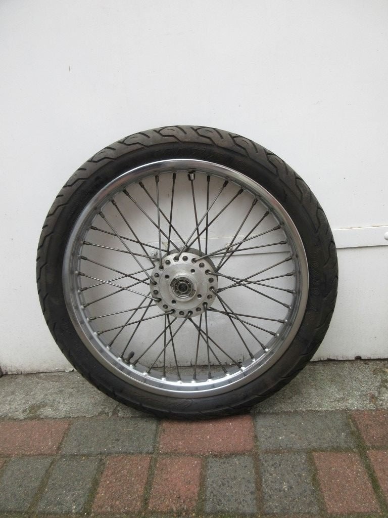 Kawasaki Z650B voorwiel KZ650 voorvelg Z 650 voor wiel velg, Motoren, Onderdelen | Kawasaki, Ophalen of Verzenden, Gebruikt