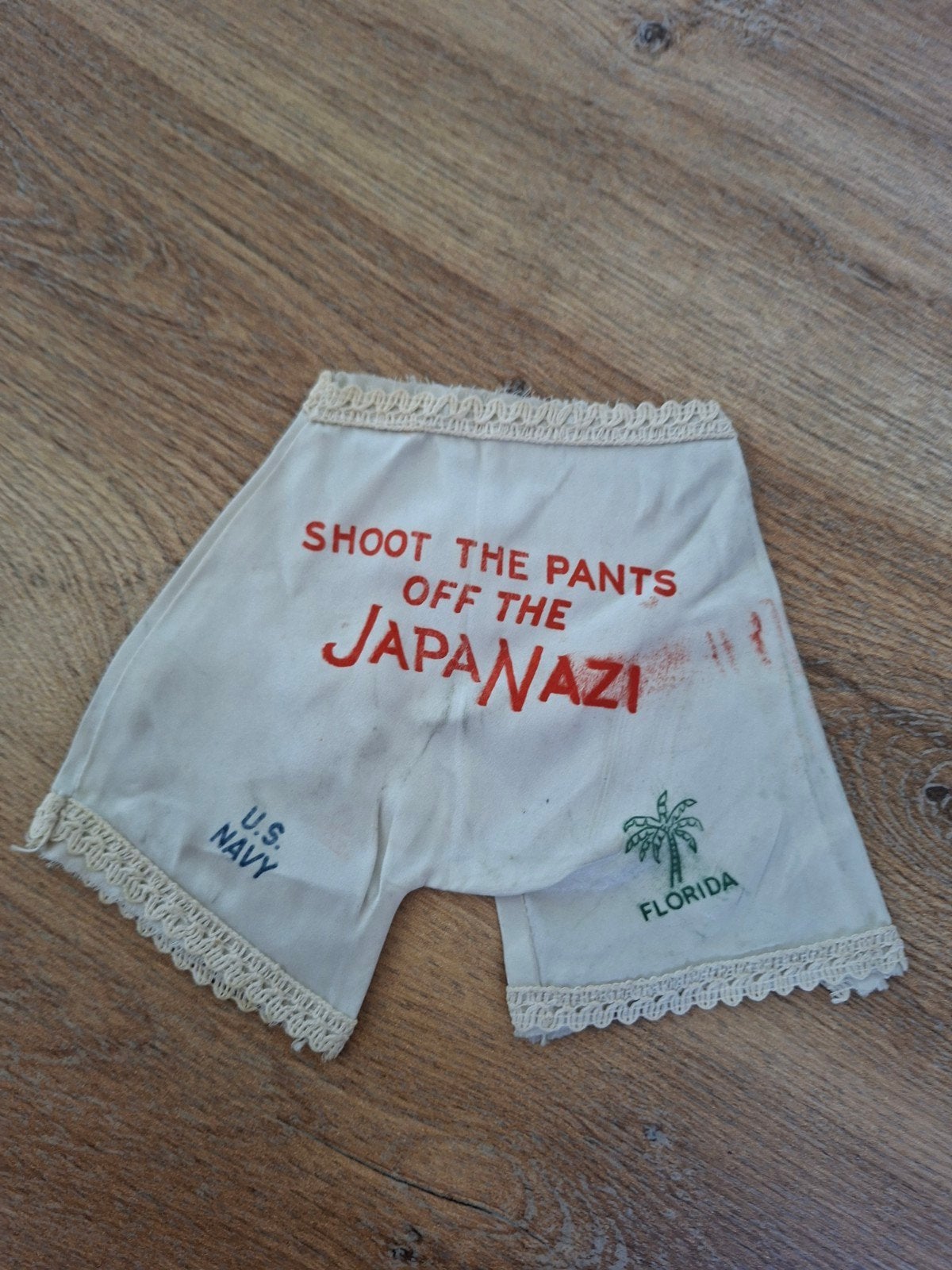 WW2 US Navy Sweetheart Souvenir, Enlèvement ou Envoi