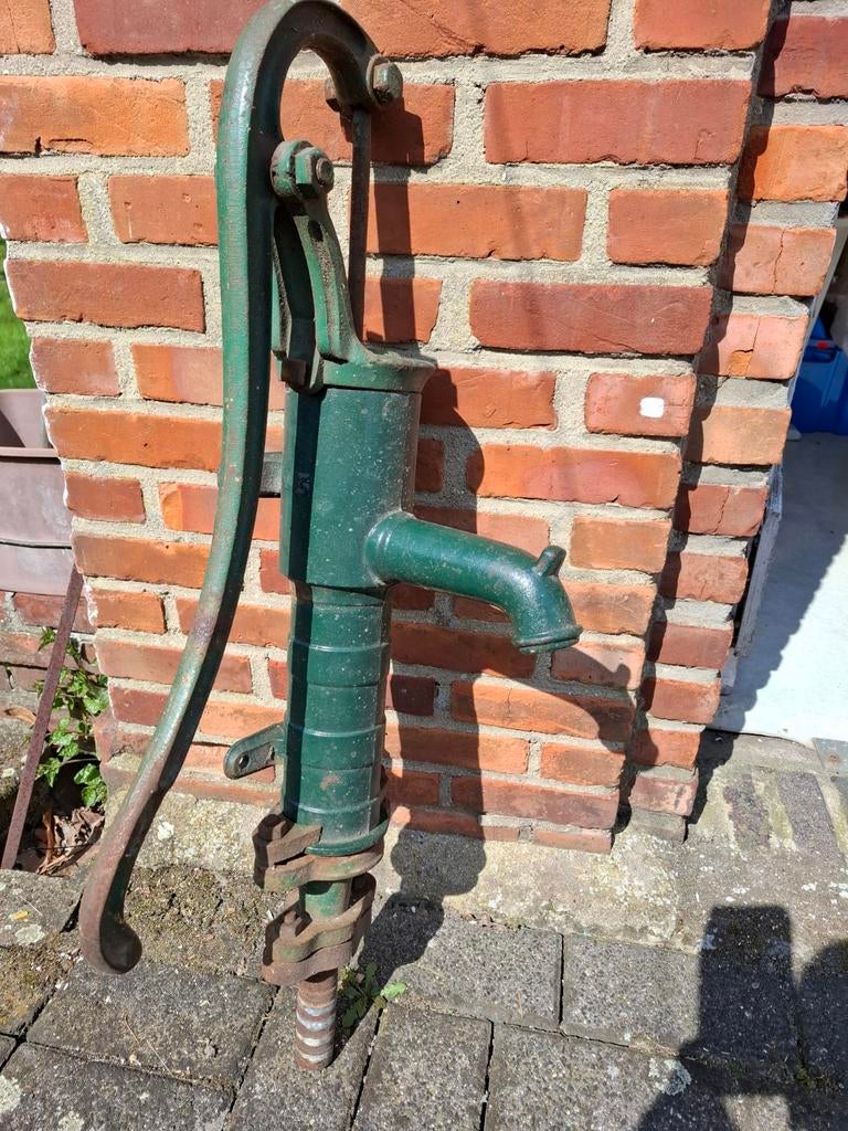 Waterpomp, Ophalen