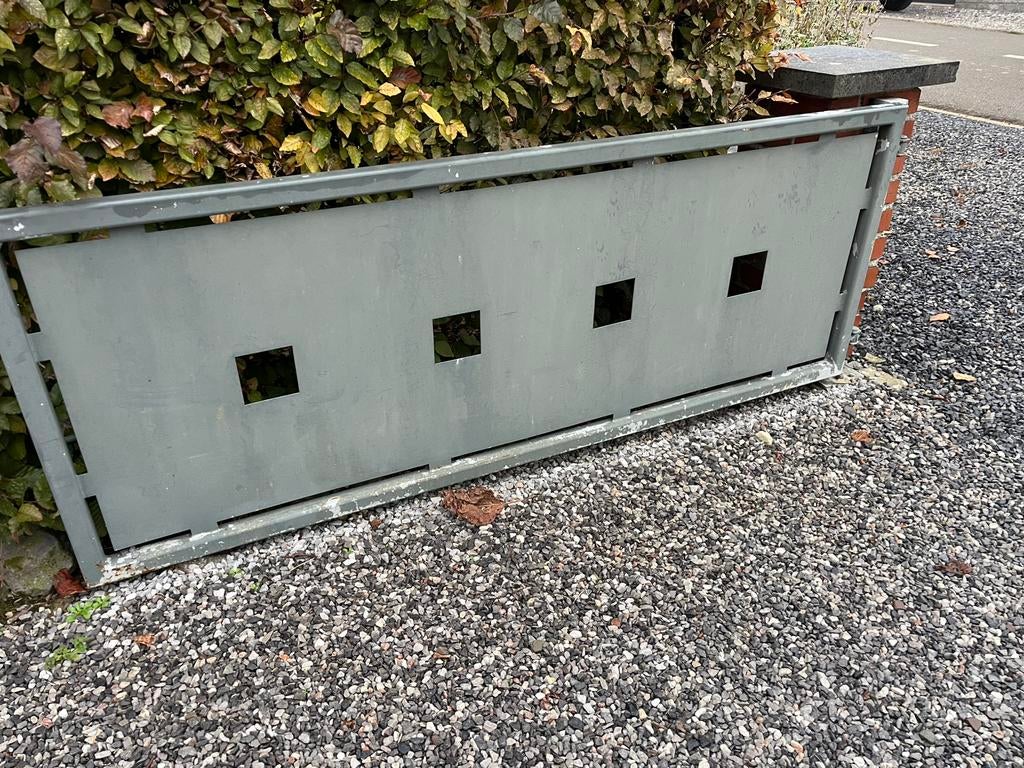 Barrières en fer, Enlèvement, Utilisé, Fer