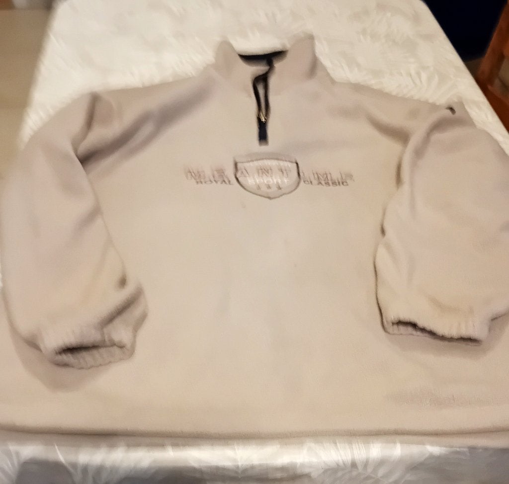 Polaire en laine pour hommes - Taille XL, Vêtements | Hommes, Pulls & Vestes, Comme neuf, Taille 56/58 (XL), Beige, Enlèvement