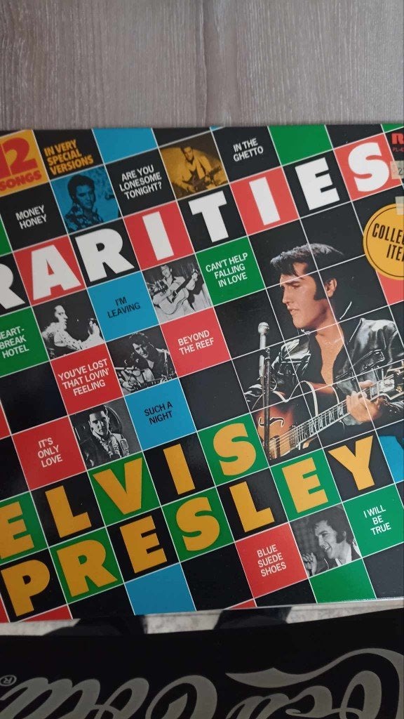 Elvis rarities, Nederlandse persing, goede staat. 10 euro, Cd's en Dvd's, LP, Ophalen of Verzenden, Zo goed als nieuw, Beschermende buitenhoes