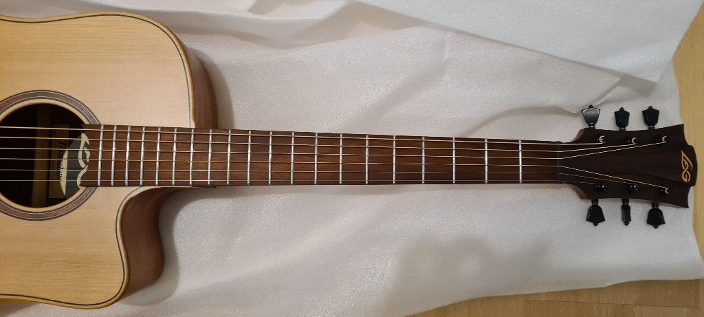 LAG -T170DCE electrisch akoestische western gitaar, Ophalen, Zo goed als nieuw, Western- of Steelstringgitaar