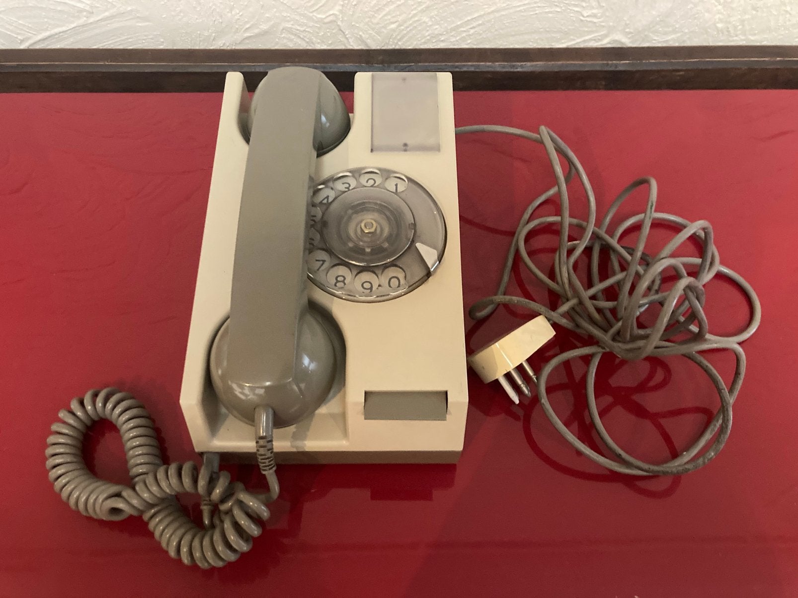 Telefoon met draaischijf, Telecommunicatie, Ophalen, Gebruikt, Met draaischijf