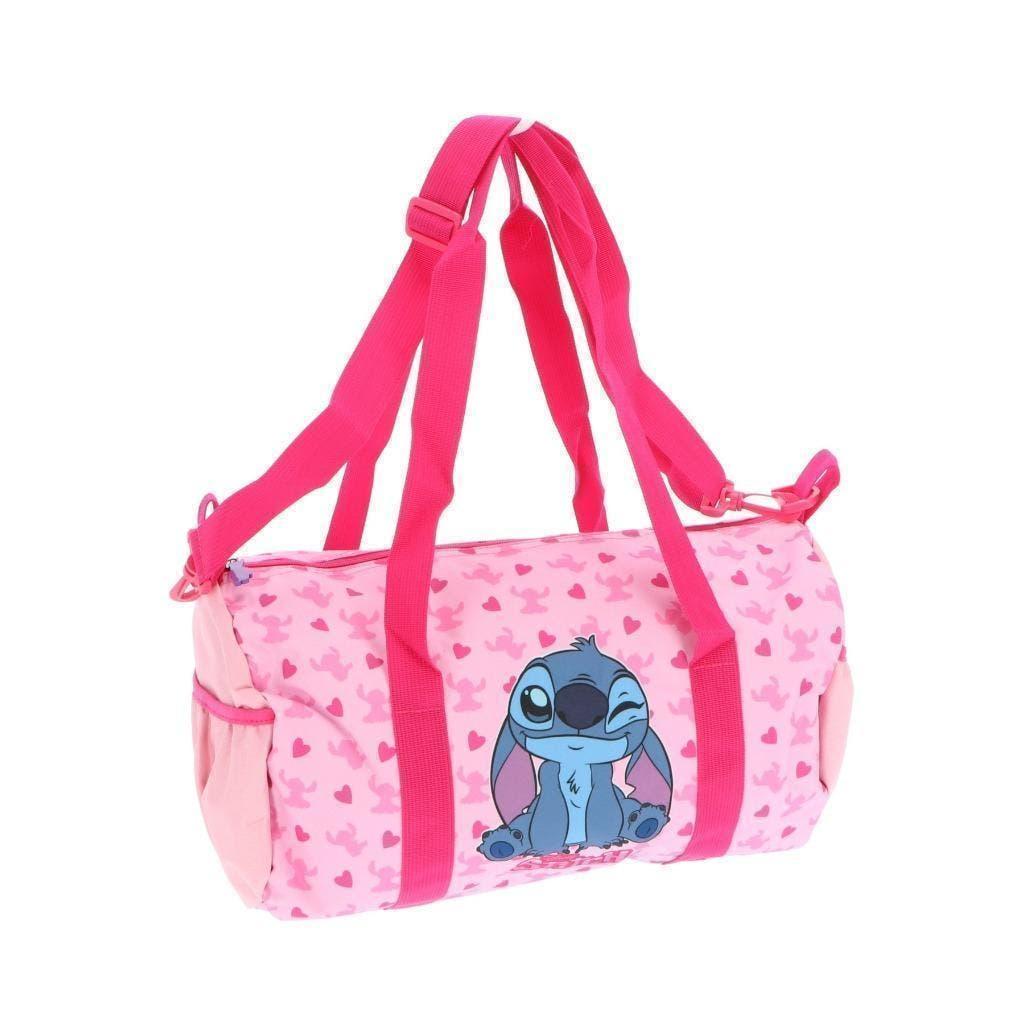 Stitch Weekendtas / Reistas / Sporttas - Disney, 20 tot 30 cm, Minder dan 40 cm, Ophalen of Verzenden, Roze