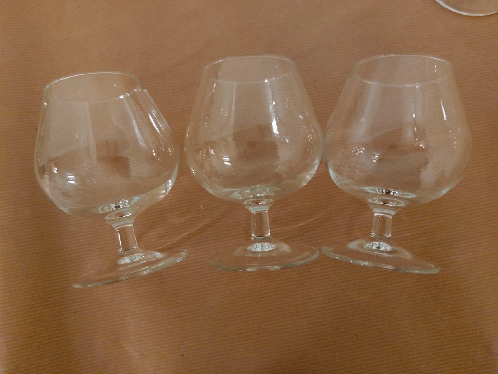 Verres à cognac, Enlèvement ou Envoi