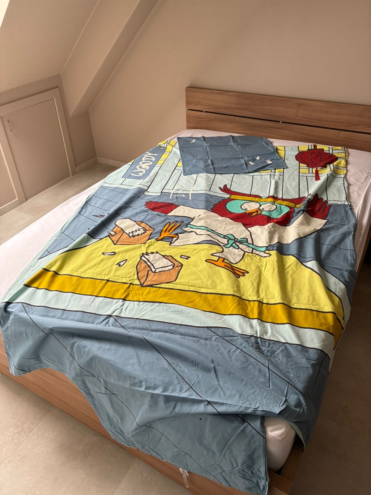 Woody dekbed, Huis en Inrichting, Ophalen of Verzenden, Zo goed als nieuw