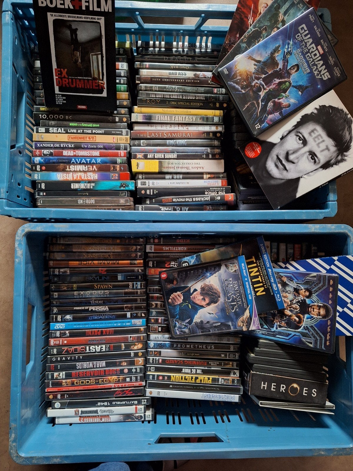 volledige dvd collectie meer dan 100 stuks, Ophalen