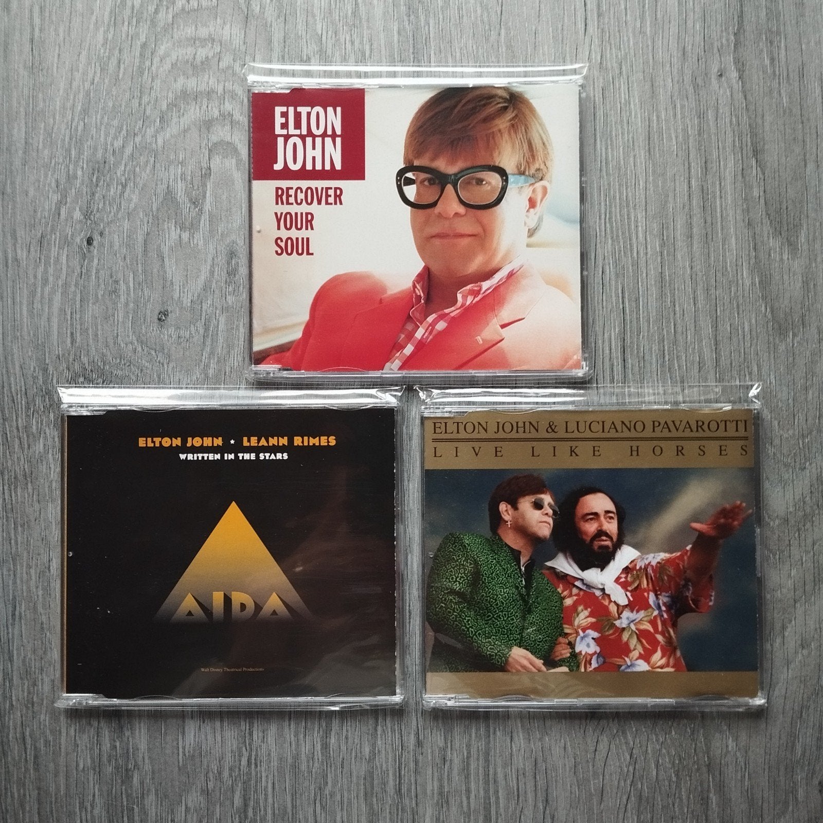 Elton John: Verzamelaars van CD Singles van Lot Maxis, Cd's en Dvd's, Verzenden, 1990 - 1999, Gebruikt