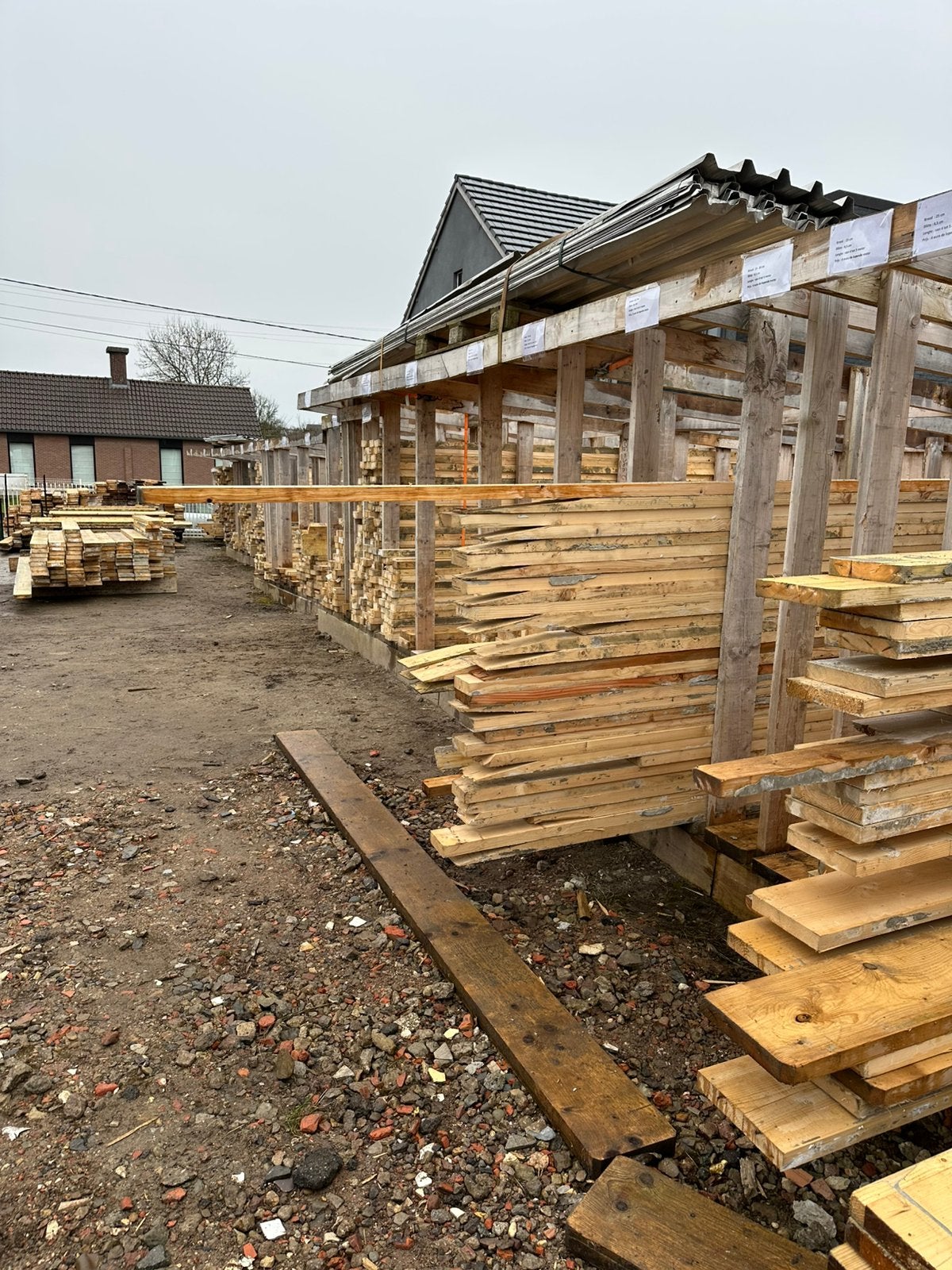 Goedkope balken !!! Heel mooi recup en nieuw hout, Enlèvement, Comme neuf