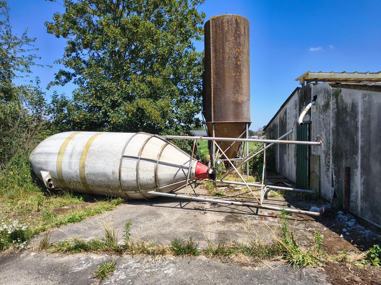 Silo gratis af te halen, Ophalen