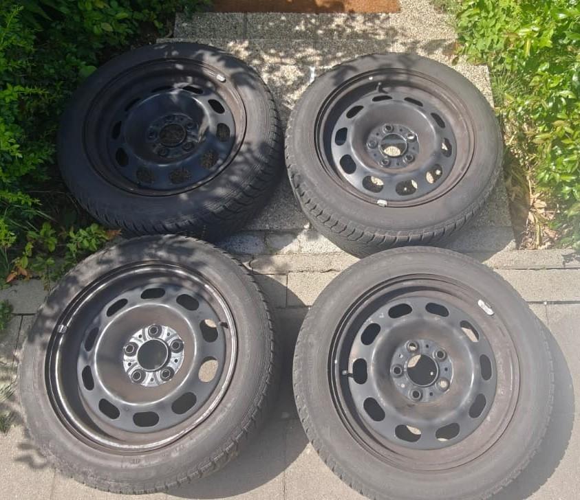@ 4X BMW F20 F21 F23 Tole WHEELS + 205 65 R16 91H Banden @, Auto-onderdelen, Banden en Velgen, Ophalen, Gebruikt, 16 inch, Banden en Velgen