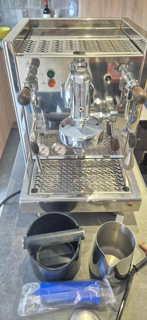 Bezzera Mitica - Espressomachine - Espresso, Gebruikt, Espresso apparaat, Gemalen koffie, 4 tot 10 kopjes