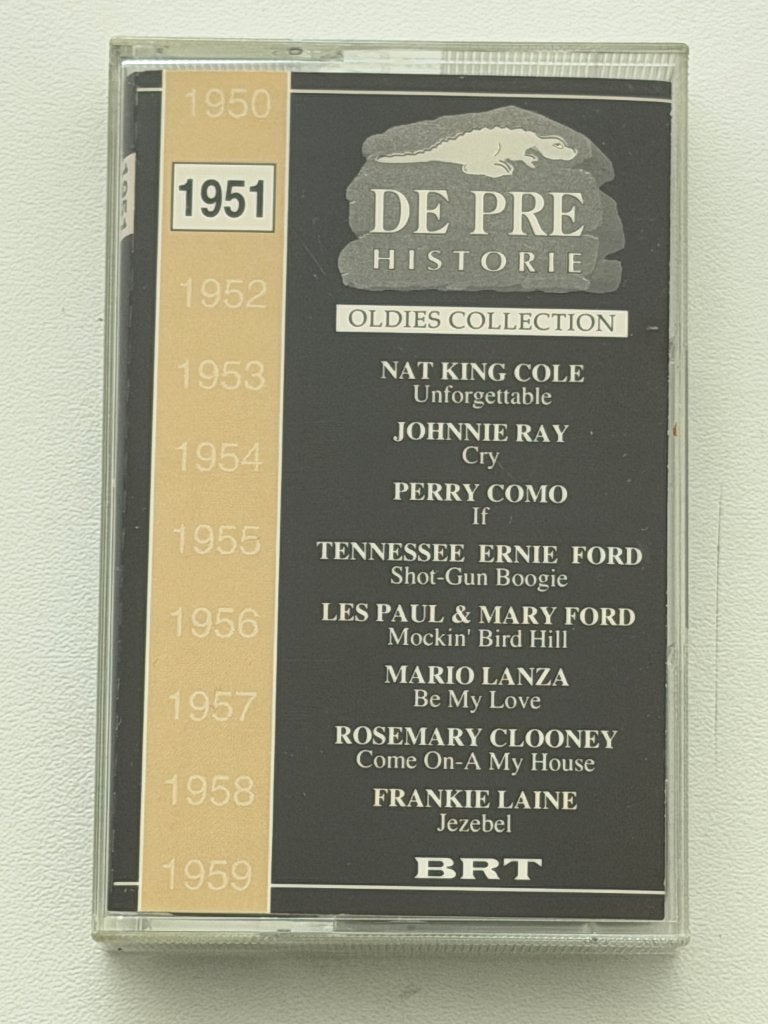 Various ‎– De Pre Historie 1951 (Cassette), CD & DVD, Cassettes audio, Enlèvement ou Envoi, Originale, Utilisé, 1 cassette audio