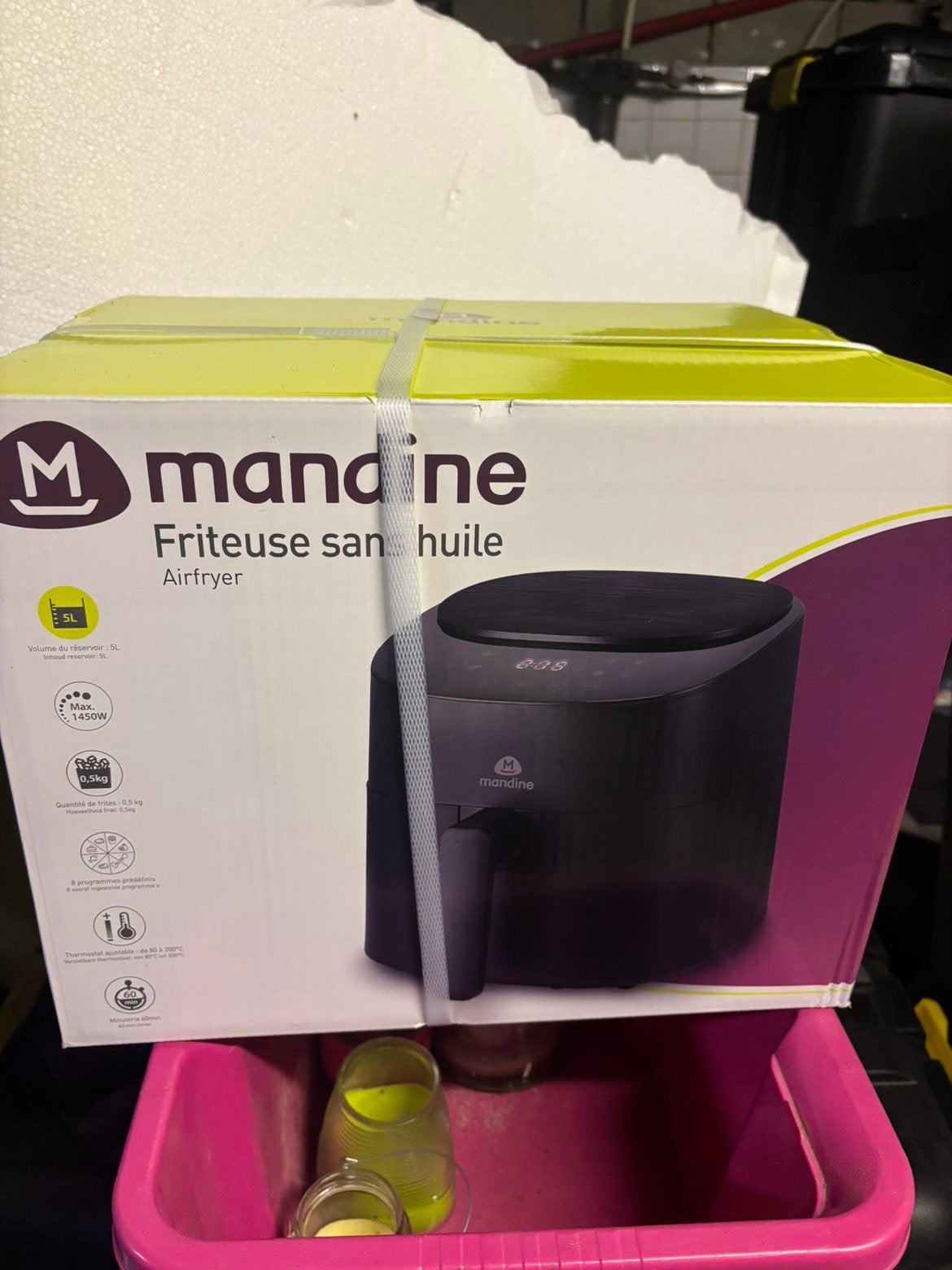 Airfryer, Ophalen, Zo goed als nieuw