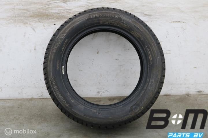 1 x 2055516 91H Barum Polaris 6 Winter DEMO 205 55 16, Pneu(s), Utilisé