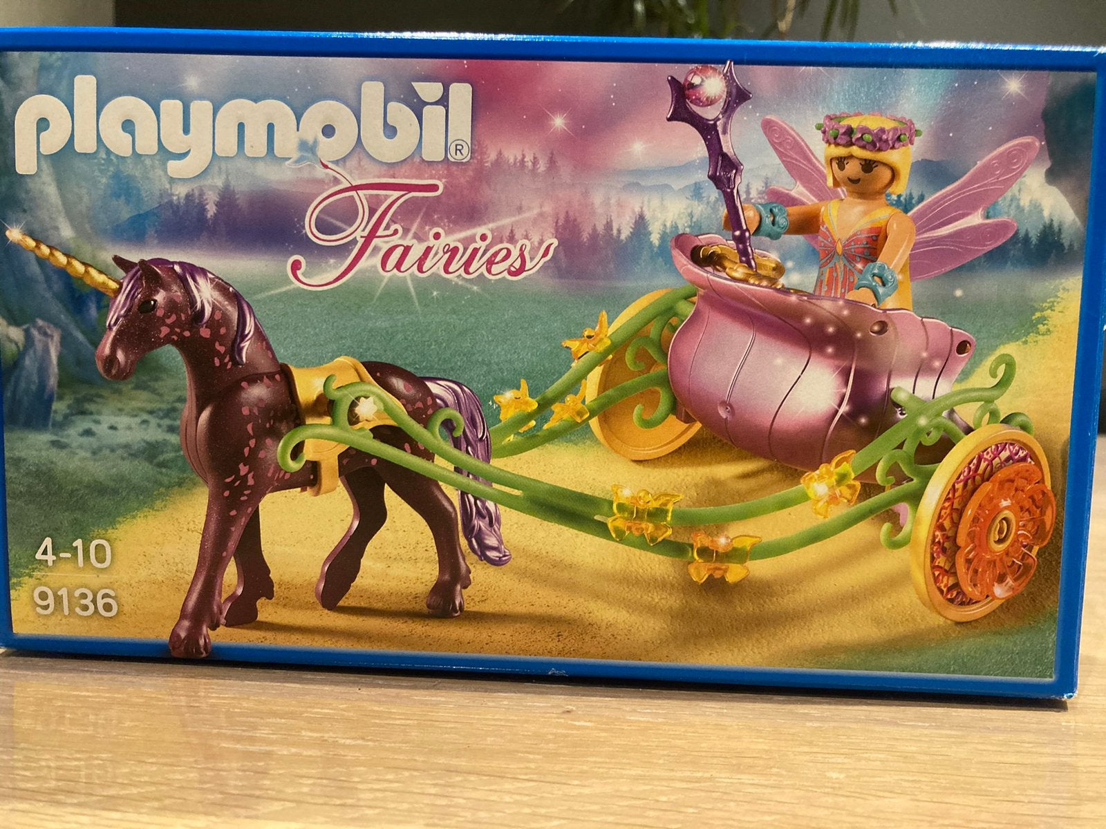Playmobil fairies 9136 complet, Autres séries, Comme neuf, Véhicule, Kit complet