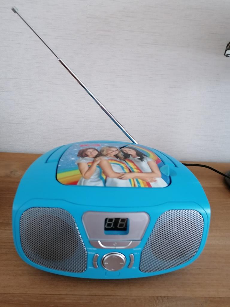 Cd speler + radio vn K3. Perfect werkende staat., Audio, Tv en Foto, Cd-spelers, Ophalen