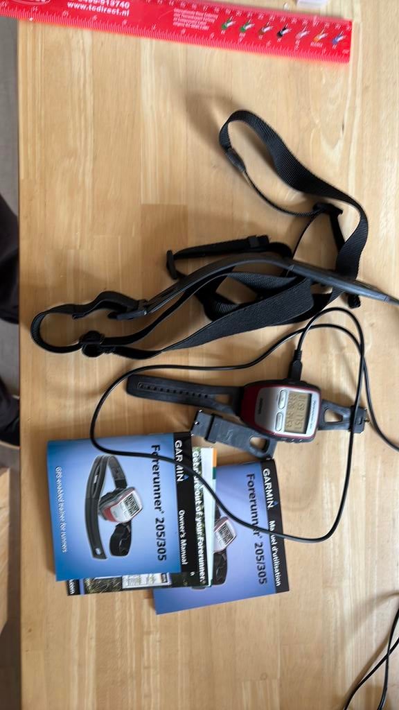 Garmin 305, Ophalen, Gebruikt