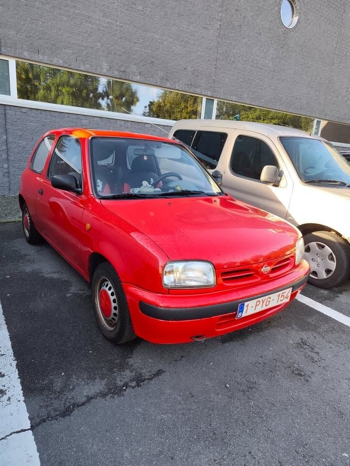 micra, Auto's, Nissan, Voorwielaandrijving, Stof, Zwart, Micra