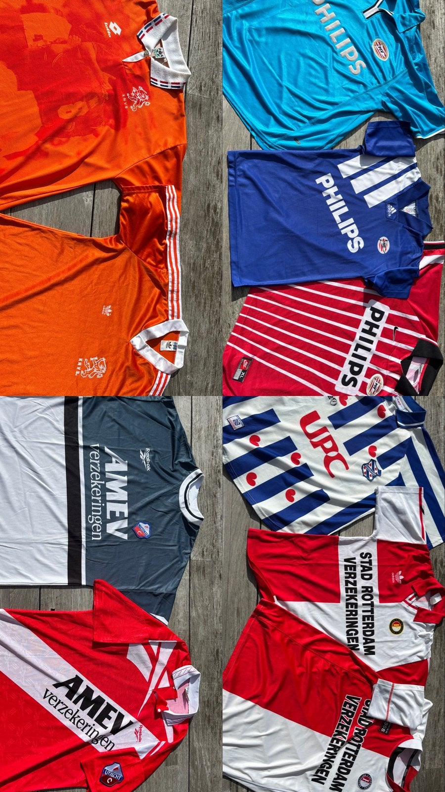 13 nederlandse voetbalshirts te koop, Ophalen of Verzenden